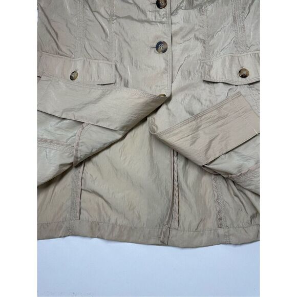NWOT Barbara Lebek Beige Trench Coat Belted Size 20 UK/ 16 US - Picture 11 of 15